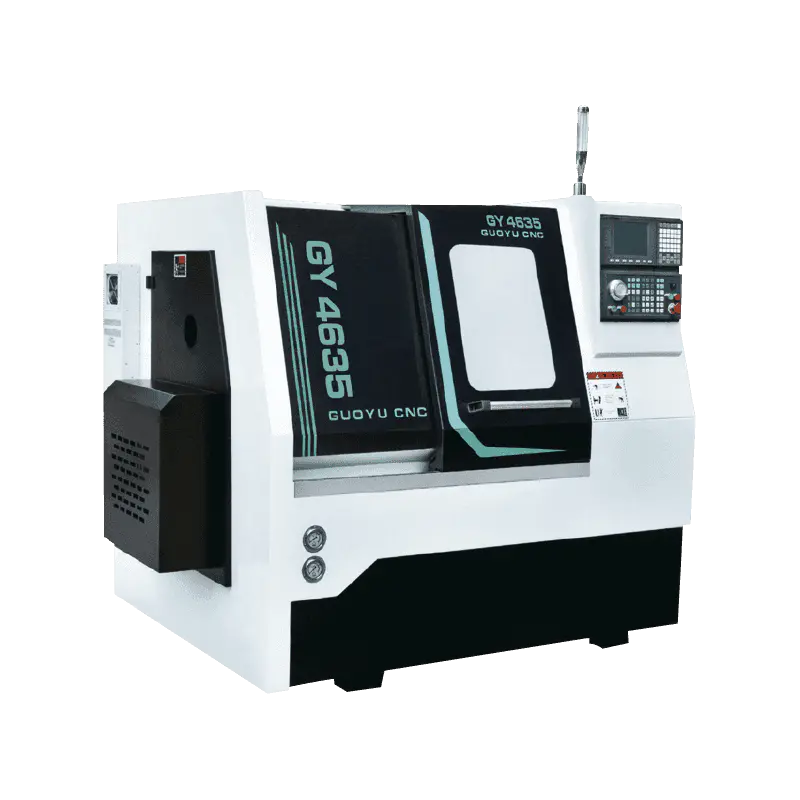 Yhdistetty 45 ° vinossa mittarit leikkurin tarkkuus CNC -vaakasuuntainen sorvi